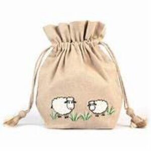 Lantern Moon Meadow Embroidered Appliqued Bag